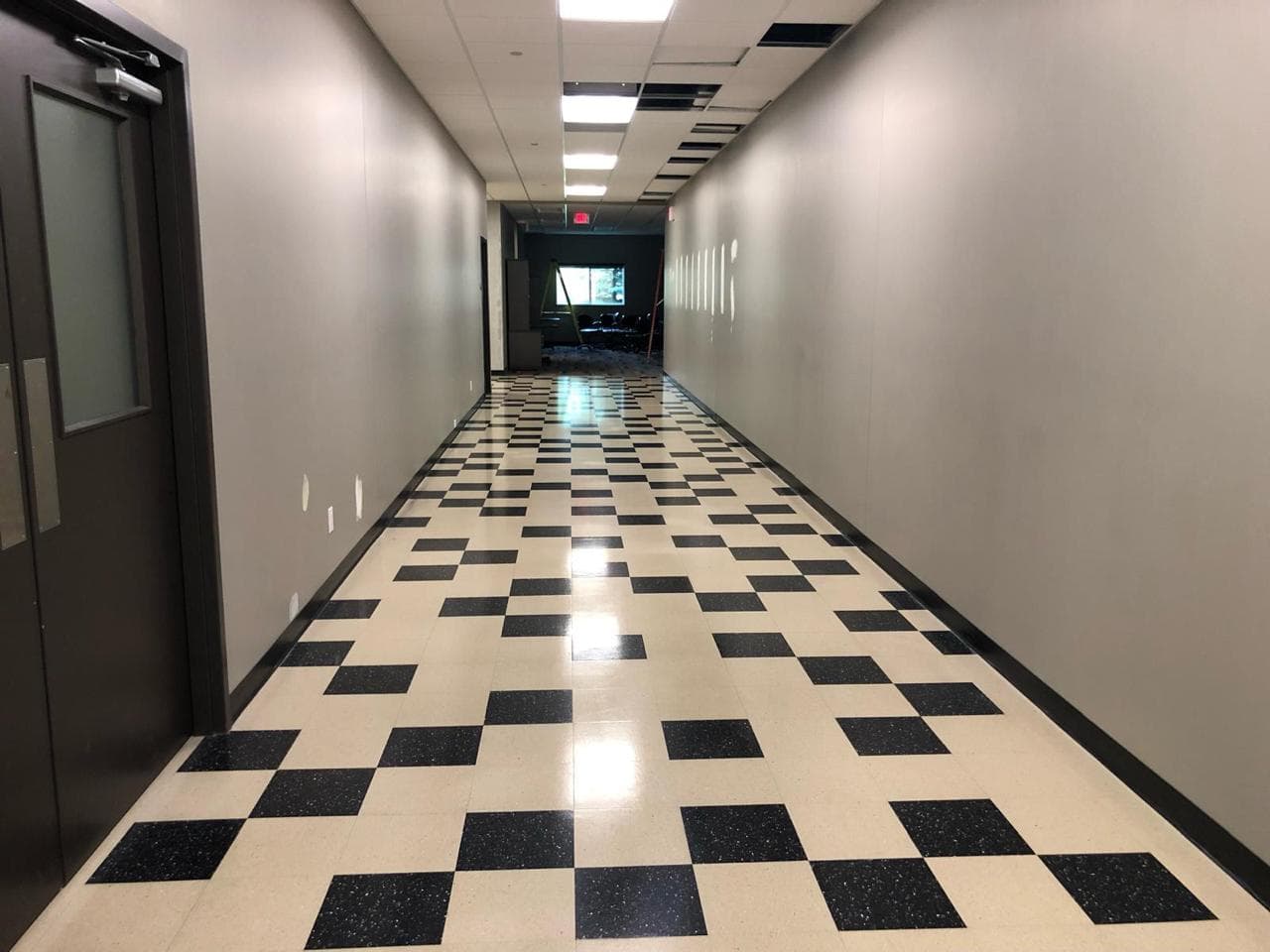 High-Traffic Office LVP Floor