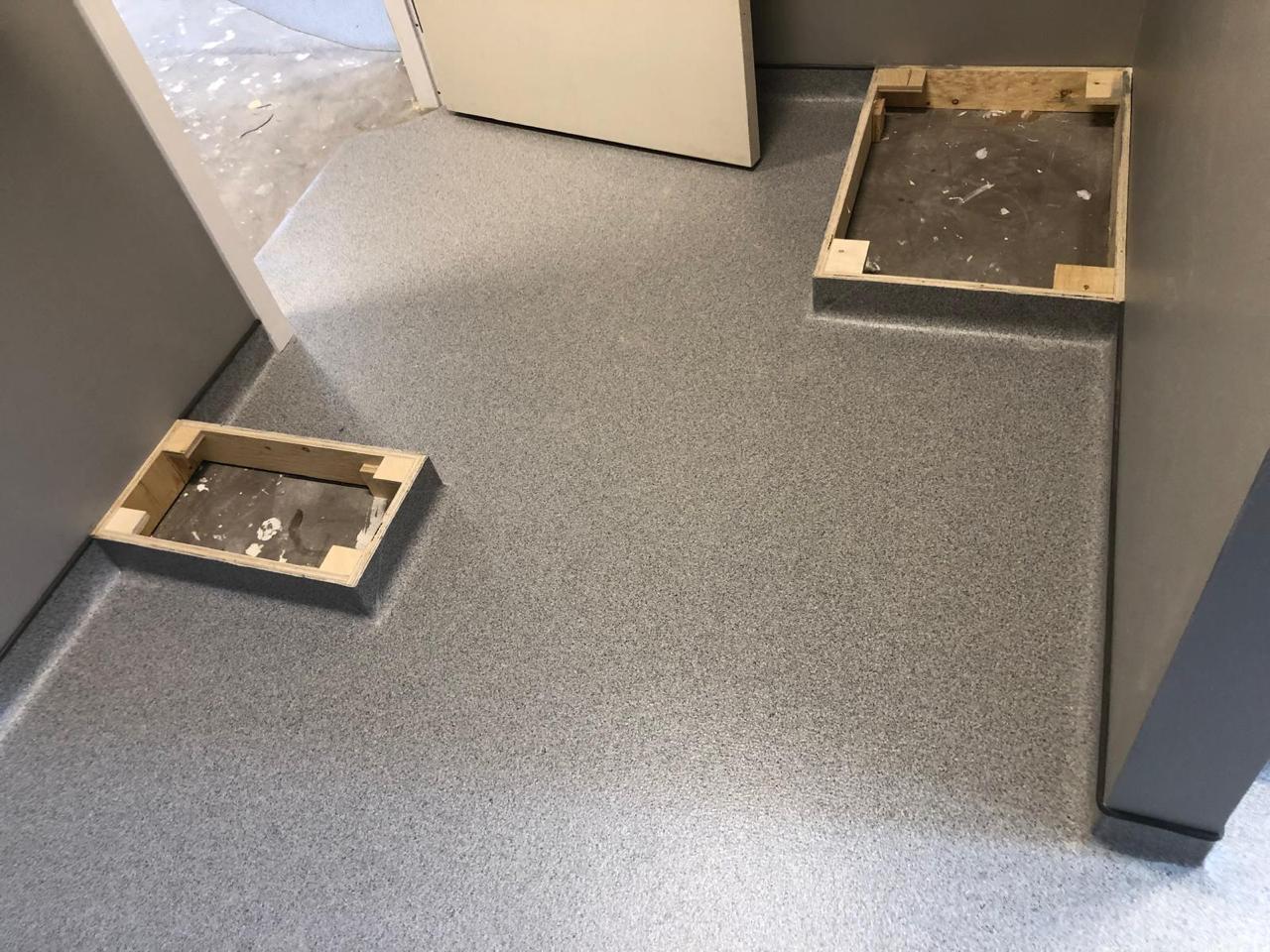 Modern Slate-Look Luxury Vinyl Tile (LVT)