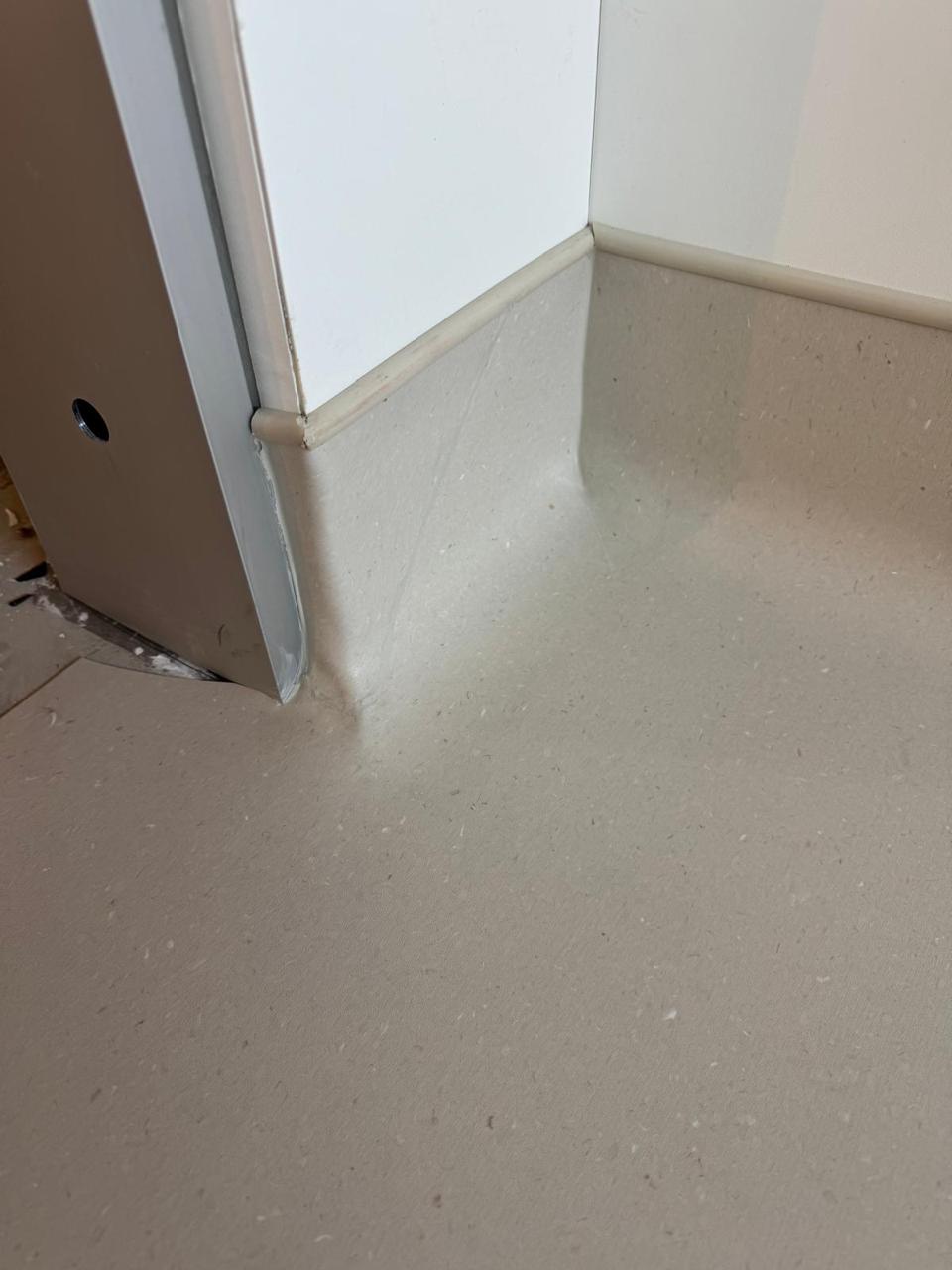 Floating Click-Lock Vinyl over Concrete Slab