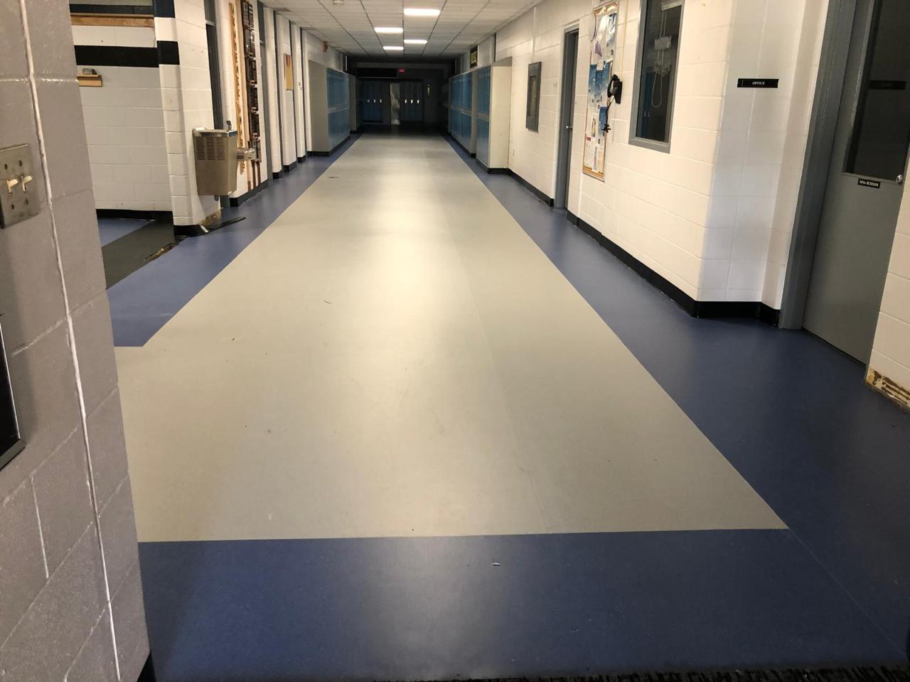 Seamless Heat-Welded Vinyl Perimeter Joint (Site #2)