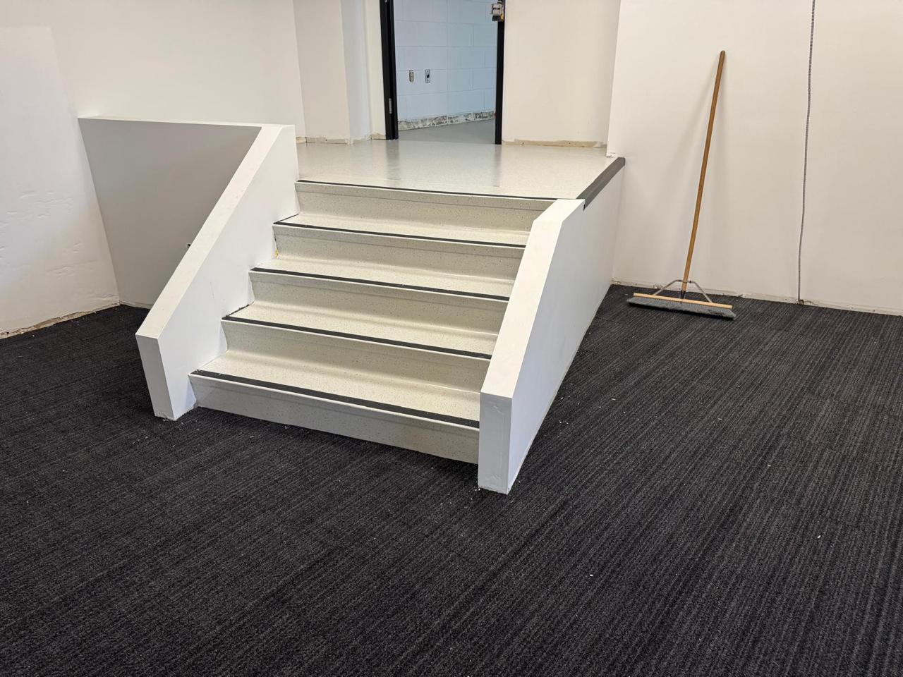 Non-Slip Commercial VCT Floor Setting (Site #2)